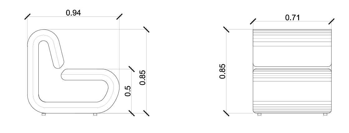 Product dimensions