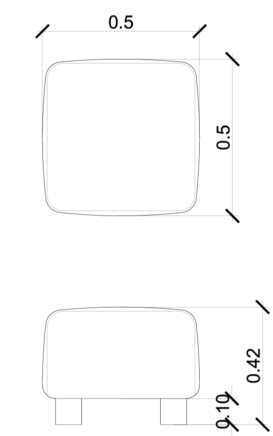Product dimensions