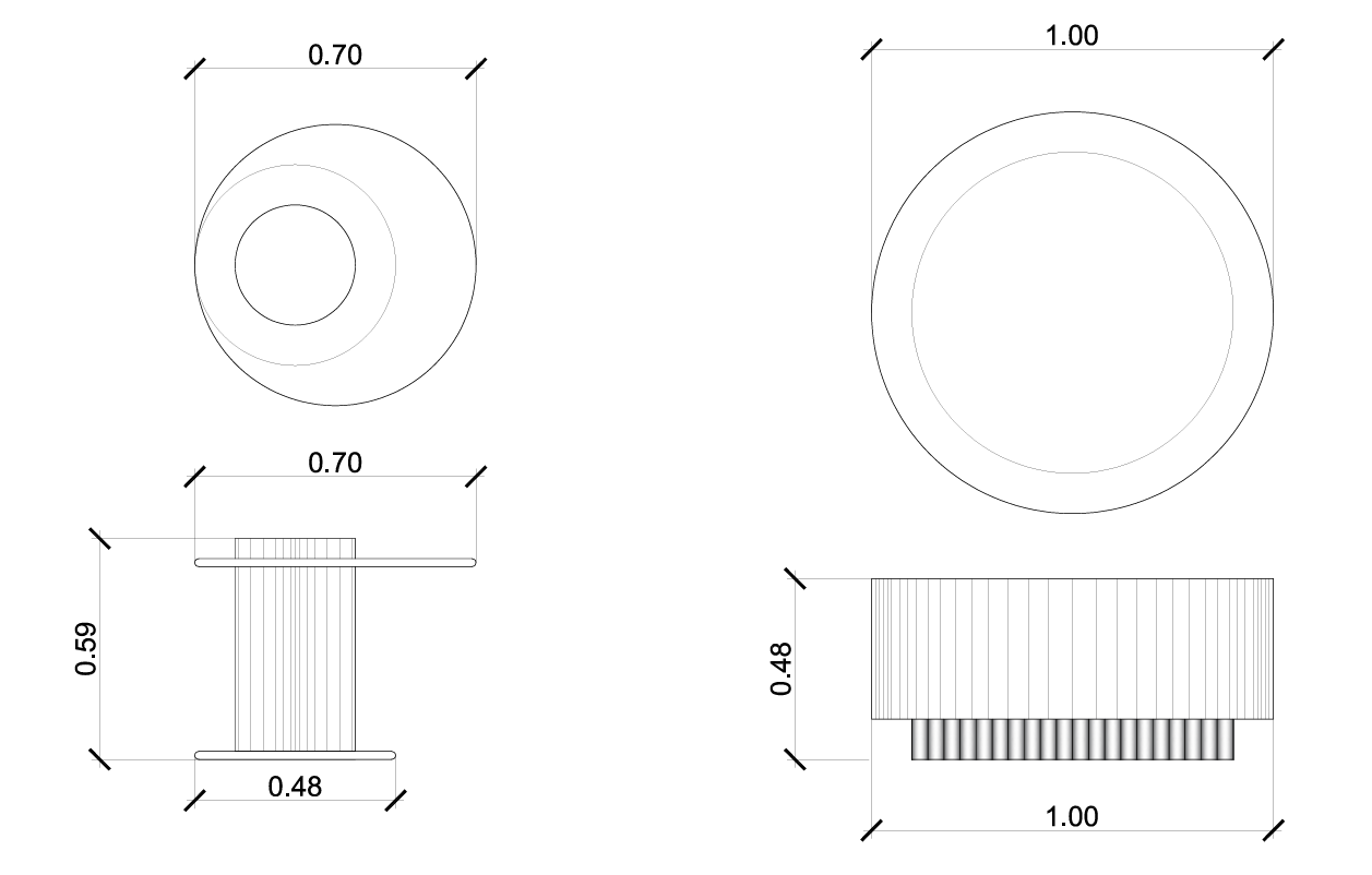 Product dimensions